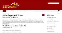 Desktop Screenshot of mtkatoskipatrol.com